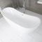 Baignoire îlot moderne ovale – Blanc – 186 cm x 71 cm – Otterton