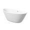 Baignoire îlot double dos moderne - Ovale – Choix de tailles – Ashbury