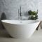 Baignoire îlot double dos moderne - Ovale – Choix de tailles – Ashbury