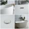 Baignoire îlot double dos moderne - Ovale - 150 x 75 cm - Otterton