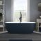 Baignoire îlot à double dos – Choix de couleurs et de tailles – Otterton