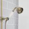 Flexible de douche en laiton – 150 cm – Laiton brossé
