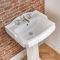 Lavabo sur colonne & Pack WC Rétro - 3 trous - Windsor