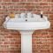 Lavabo sur colonne & Pack WC Rétro - 3 trous - Windsor