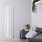 Radiateur design vertical -  Blanc - 150 cm x 35,4 cm - Vitality