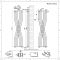 Radiateur design vertical - Argent - 177,5 cm x 45 cm – Xcite