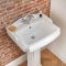 Lavabo sur colonne rétro – 1 trou – 59 cm - Windsor
