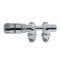 Robinet de radiateur thermostatique – Raccordement central - Choix d'adaptateurs multicouche - PEX & Cuivre