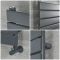 Sèche-serviettes design plat – Anthracite – Choix de tailles - Lustro