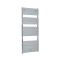Sèche-serviettes design électrique – Barre plates – Chromé – Choix de tailles, d’élément chauffant et de cache-câble – Lustro