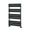 Sèche-serviettes design plat – Noir – 97,5 cm x 60 cm – Lustro