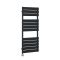 Sèche-serviettes électrique plat – Noir – 120 cm x 45 cm – Lustro