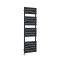 Sèche-serviettes électrique plat – Noir – 150 cm x 45 cm – Lustro