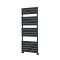 Sèche-serviettes design plat – Noir – 150 cm x 60 cm – Lustro
