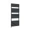 Sèche-serviettes électrique plat – Noir – 150 cm x 60 cm – Lustro
