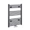 Sèche-serviettes à raccordement central – Anthracite – 80,3 x 50 cm - Neva