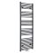 Sèche-serviettes à raccordement central – Anthracite – 178,5 x 60 cm - Neva