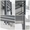 Sèche-serviettes – Raccordement central – Anthracite – Choix de tailles – Neva