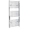 Sèche-serviettes électrique incurvé – Chromé – 120 cm x 50 cm - Kent