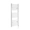 Sèche-serviettes électrique incurvé – Blanc – 120 cm x 50 cm – Ive