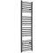 Sèche-serviettes électrique incurvé – Anthracite – 180 cm x 50 cm - Artle