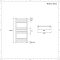 Sèche-serviettes électrique plat – Anthracite – 80 cm x 60 cm - Artle