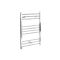 Sèche-serviettes électrique plat – Chromé – 80 cm x 60 cm - Kent
