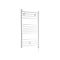 Sèche-serviettes électrique plat – Blanc – 100 cm x 60 cm - Ive