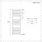 Sèche-serviettes électrique plat – Anthracite – 120 cm x 60 cm - Artle
