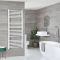 Sèche-serviettes électrique plat – Blanc – 160 cm x 60 cm – Ive