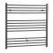 Sèche-serviettes électrique plat – Anthracite – 100 cm x 100 cm - Artle