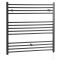 Sèche-serviettes électrique plat – Noir – 100 cm x 100 cm - Nox