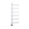 Sèche-serviettes design aluminium – Blanc – 120 cm x 50 cm - Tika