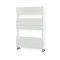 Sèche-serviettes design plat – Blanc – 82,5 cm x 60 cm – Lustro