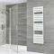Sèche-serviettes design plat – Blanc – Choix de tailles - Lustro
