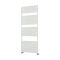 Sèche-serviettes design plat – Blanc – Choix de tailles - Lustro