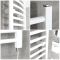 Sèche-serviettes électrique incurvé – Blanc – 120 cm x 50 cm – Ive