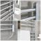 Sèche-serviettes électrique plat – Chromé – 80 cm x 60 cm - Kent