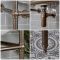 Lavabo sur pieds rétro – 56 cm – Bronze huilé - 2 trous - Richmond