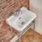 Lavabo sur pieds rétro – 50 cm x 35 cm - Richmond