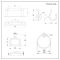 Pack de 4 accessoires de salle de bain - Cuivre satiné - Elizabeth