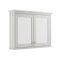 Armoire à miroir rétro – Gris clair (Timeless Sand) – 105 cm x 75 cm - Old London