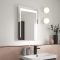 Miroir chauffant éclairé LED – 20 watts – 50 cm x 70 cm