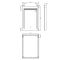 Miroir chauffant éclairé LED – 20 watts – 50 cm x 70 cm