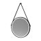 Miroir rond chauffant éclairé LED – Noir – 21 watts – 60 cm