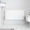 Radiateur à panneau plat horizontal - Type 11 - Blanc - 40 cm x 80 cm - Eco