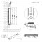 Radiateur à panneau plat horizontal - Type 22 - Blanc - 40 cm x 100 cm - Eco