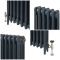 Radiateur fonte - 86 cm - Hague Blue 30 de Farrow & Ball - Choix de tailles - Mercury