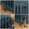 Radiateur fonte - 86 cm - Hague Blue 30 de Farrow & Ball - Choix de tailles - Mercury