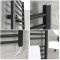 Sèche-serviettes électrique plat – Noir – 100 cm x 60 cm - Nox